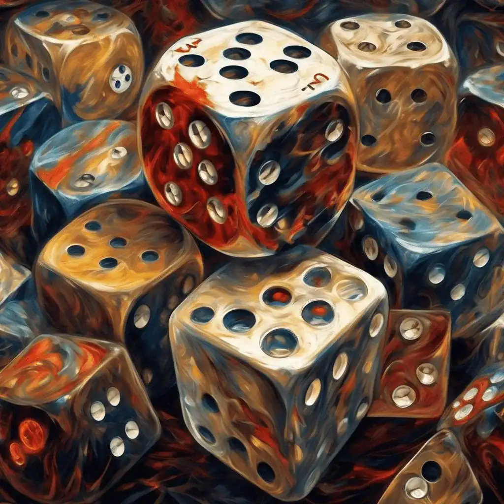 Playing dice – Vladimir Kolosov